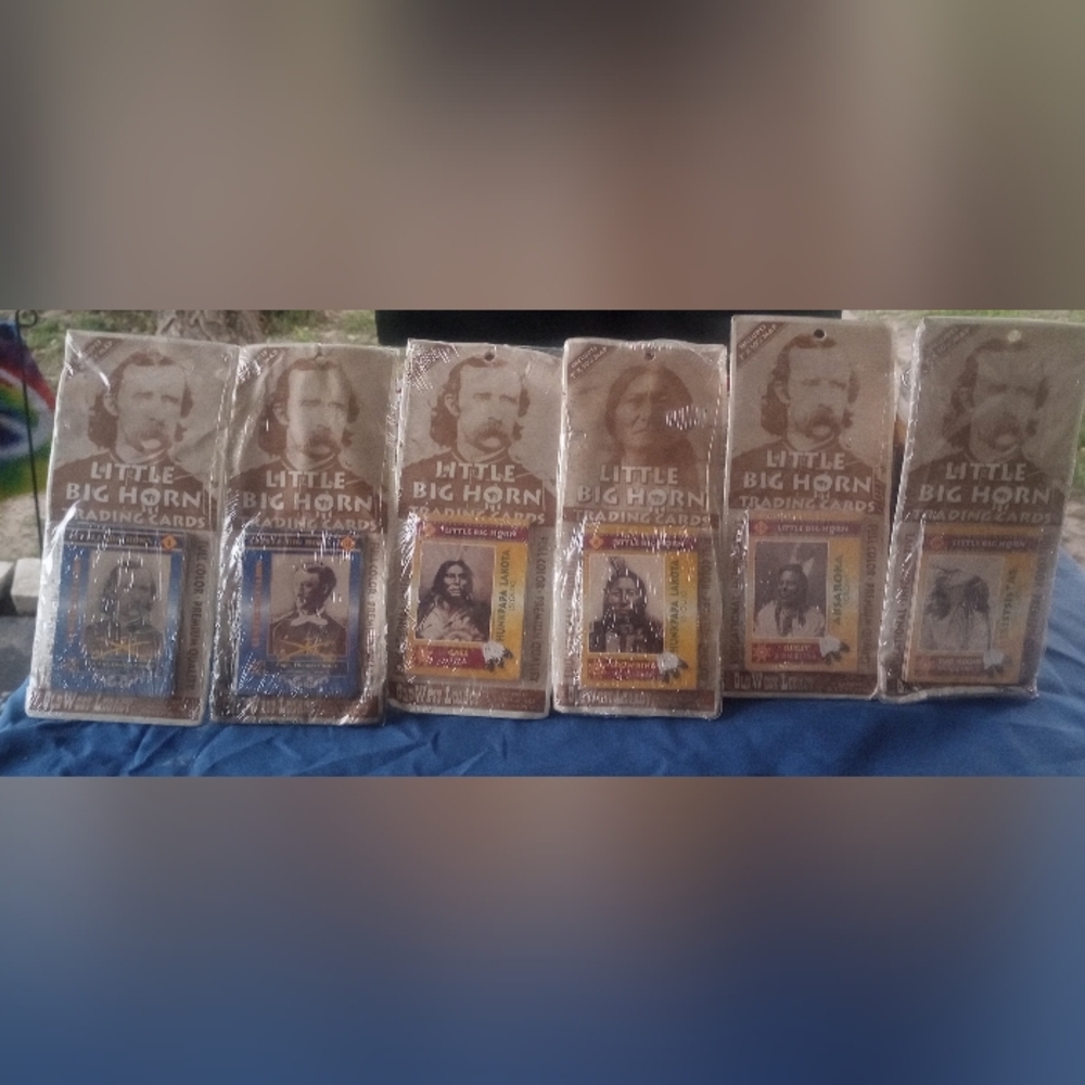 Little Big Horn Trading Cards Set